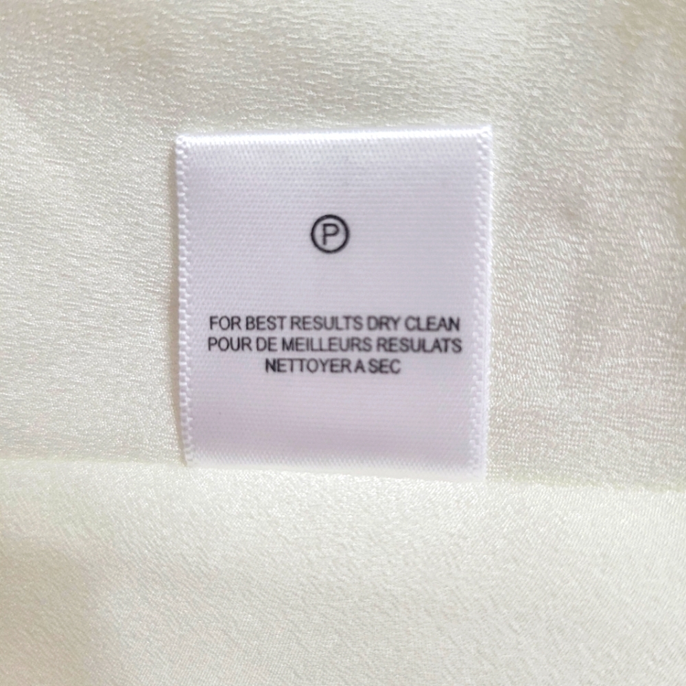 Halston Heritage Women's White Ruff Asymmetric One-shoulder Dress Size 4 - Picture 10 of 11